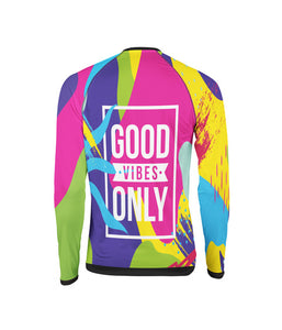 Skydiving Colorful Jersey by Augusto Bartelle Good Vibes Only